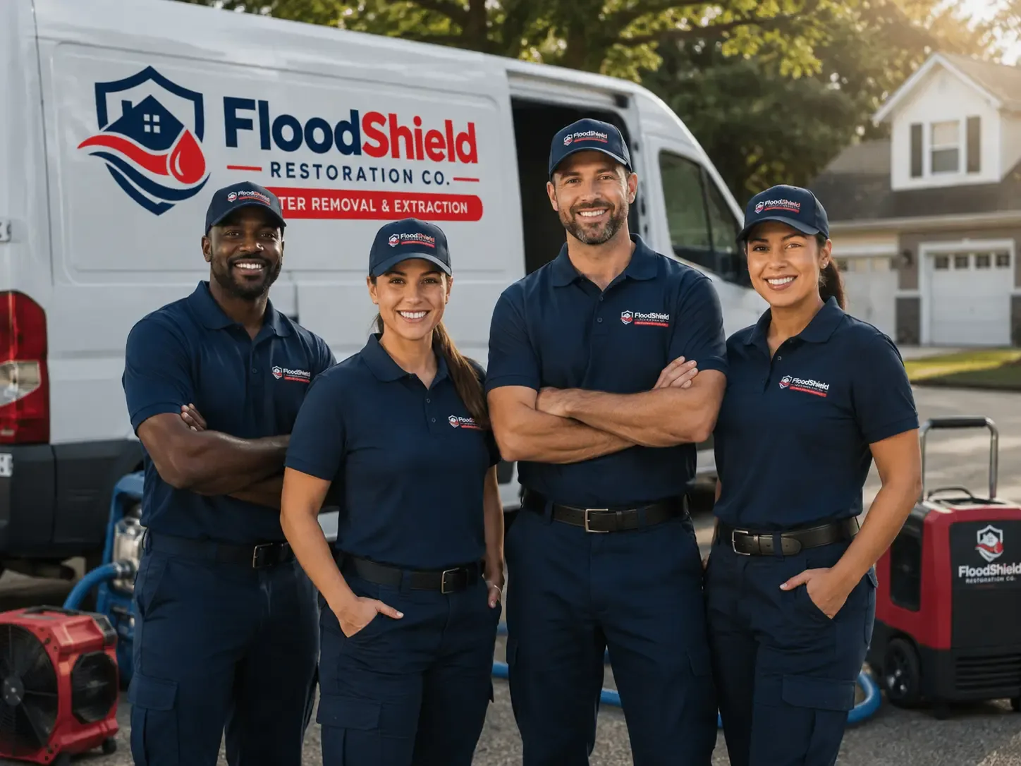 Flood Damage Restoration company in Curtis Bay, MD