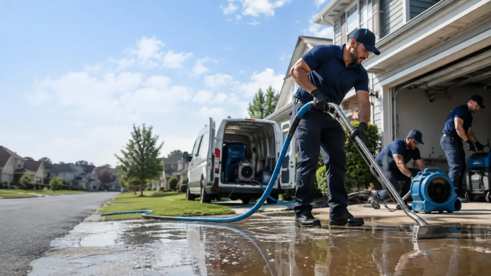 Flood Damage Restoration in Curtis Bay, MD